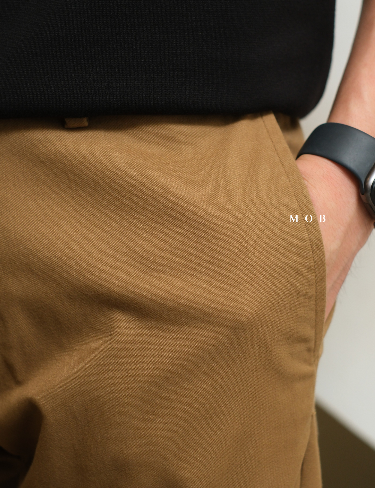 ONPT4401A Ultimate Slim Built In Flex Chino Pants Brown