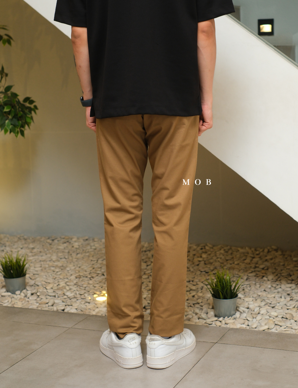 ONPT4401A Ultimate Slim Built In Flex Chino Pants Brown