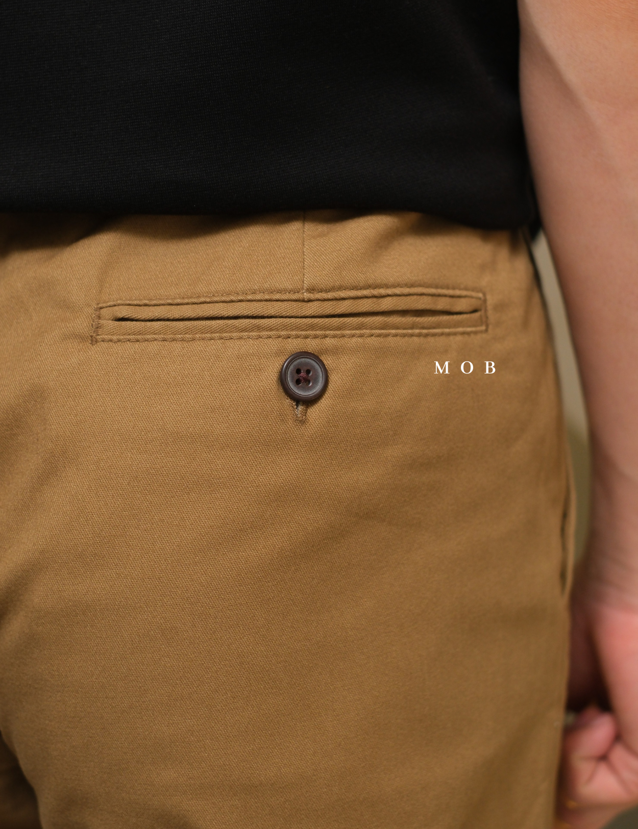 ONPT4401A Ultimate Slim Built In Flex Chino Pants Brown