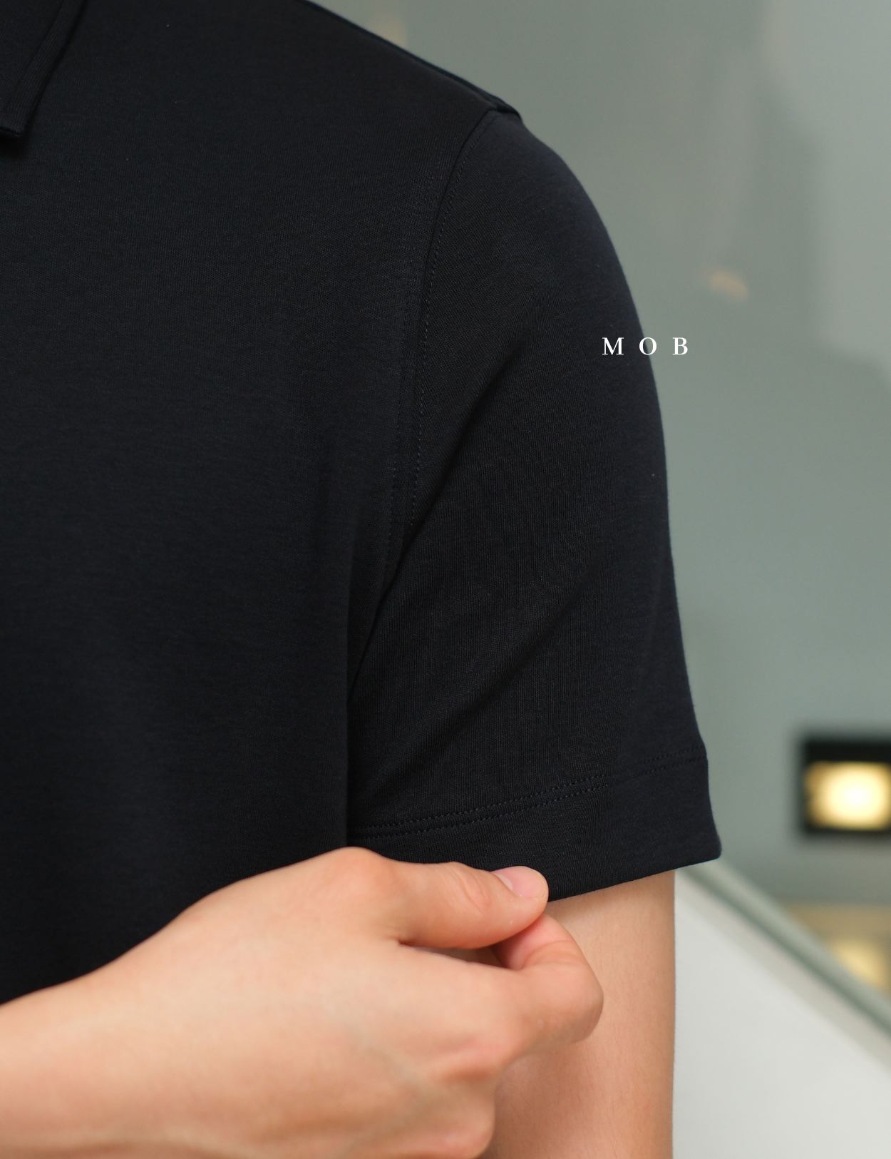 ARK01SSP026 Cerniera Polo SS Shirt Maastricht Navy