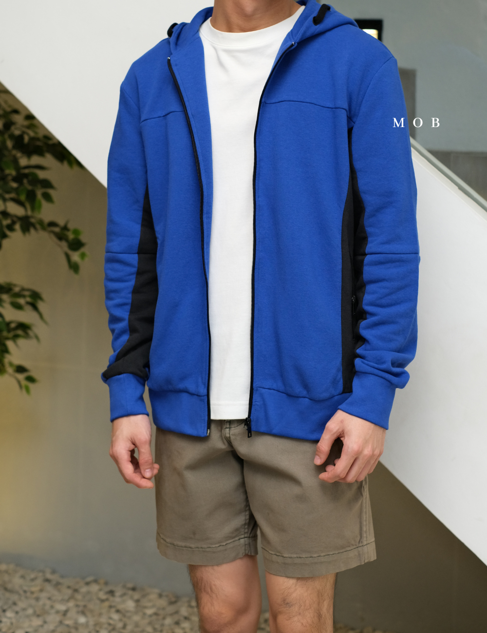 SGFZ01002 Basic Full Zip Dark Blue