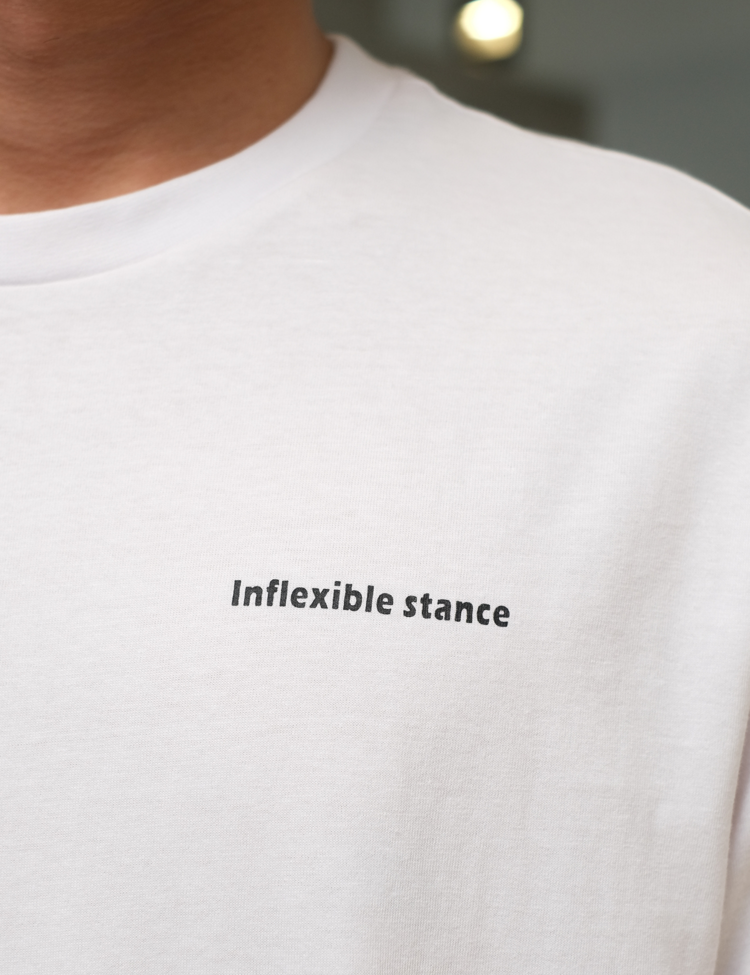 IBSST01004C Inflexible Stance SS Tee White (XS ONLY)
