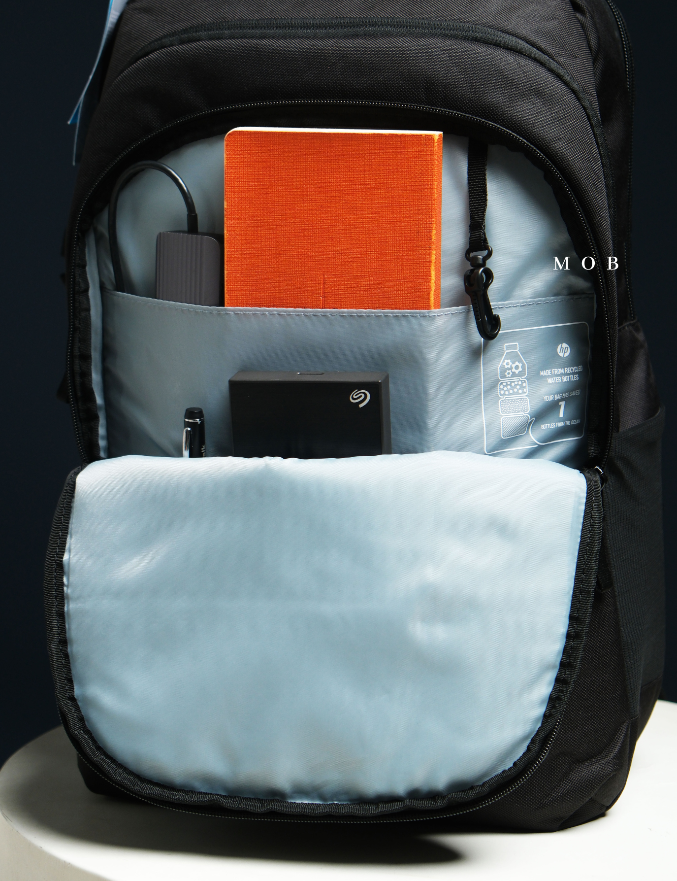 HPBAG02001 Renew Business 17.3" Backpack Black