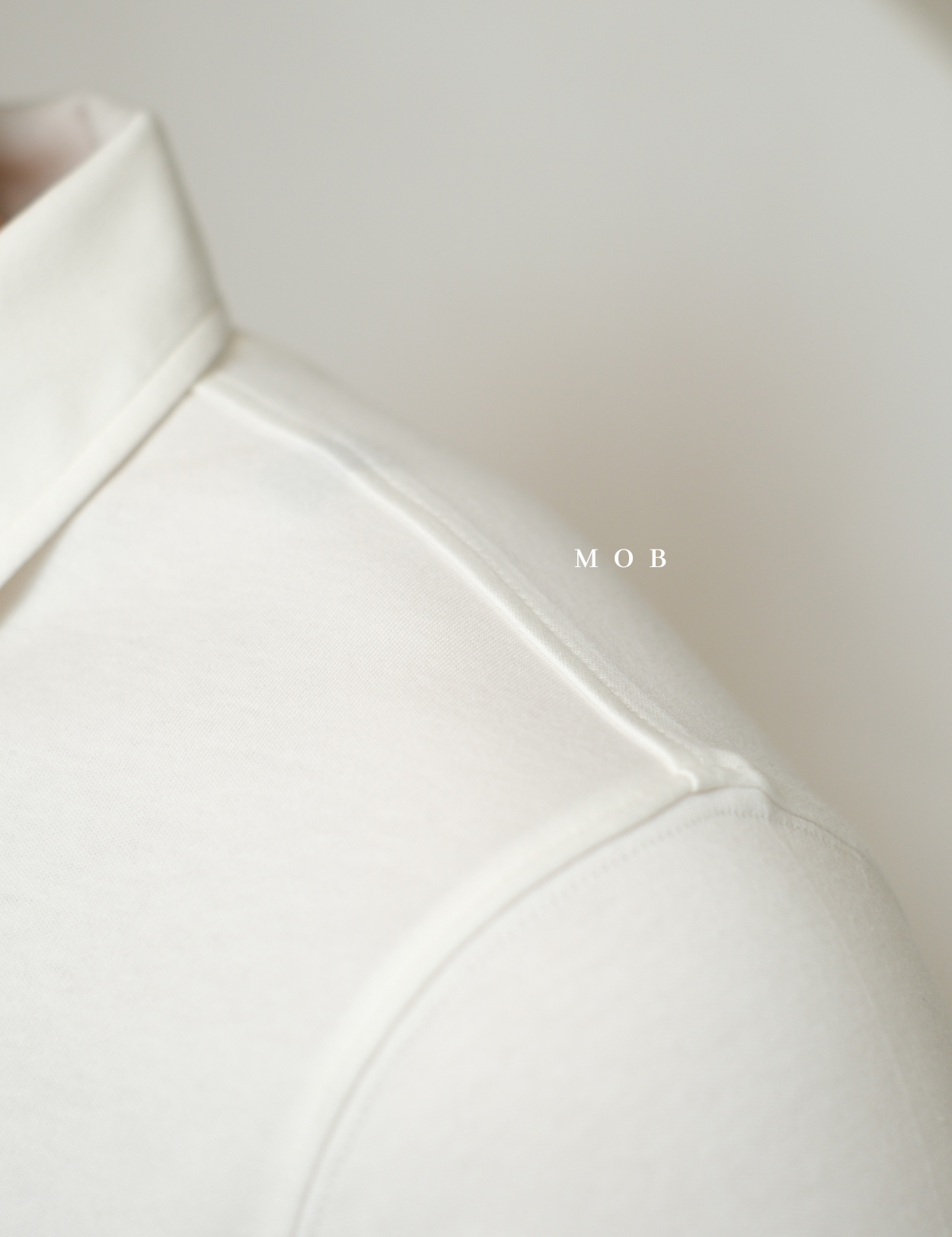 ARK01SSP024 Cerniera Polo SS Shirt Off White