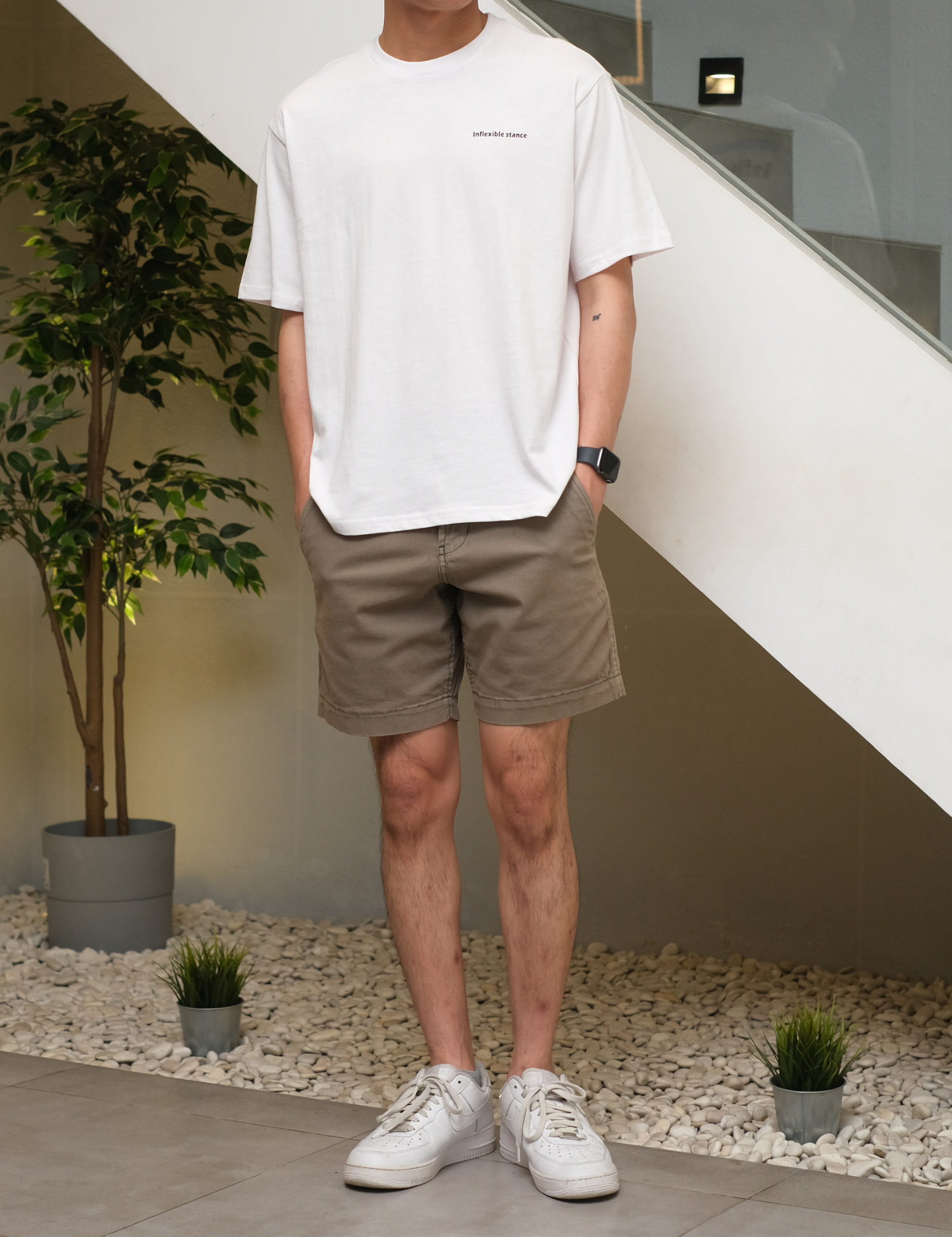 IBSST01004C Inflexible Stance SS Tee White (XS ONLY)