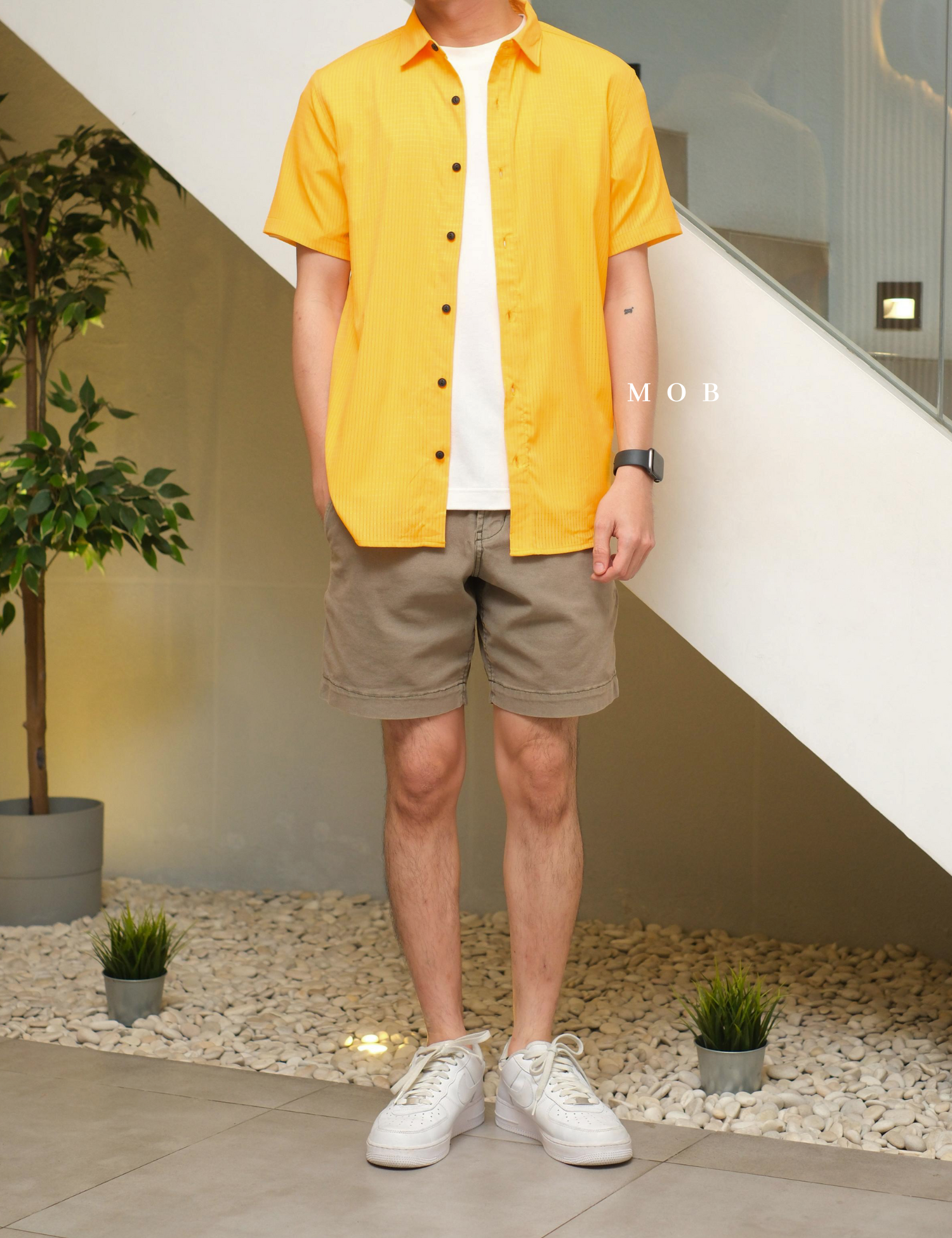 ROASSS01004E Bless Up SS Shirt Yellow