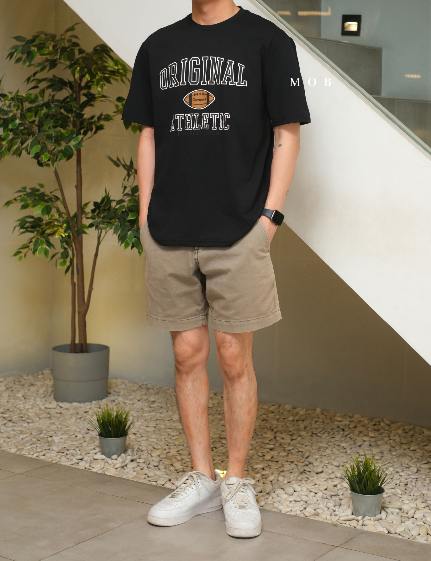 TOPSST02001A Balance Original Athletic SS Tee Black
