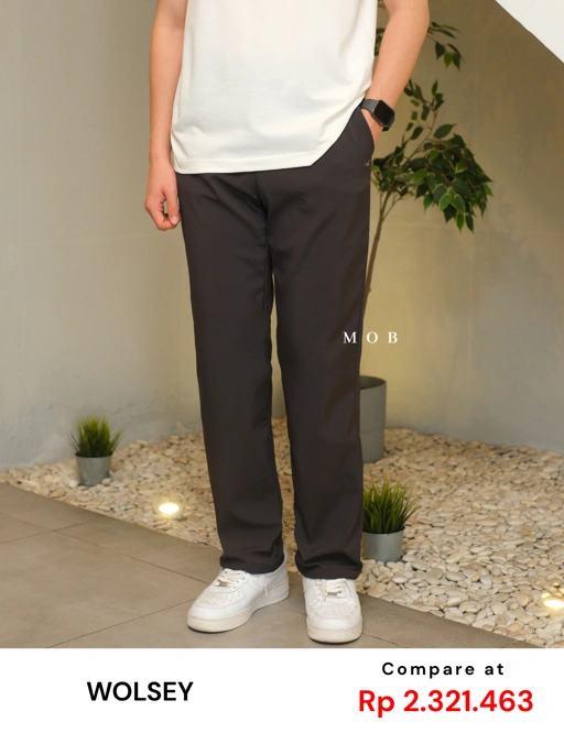 WSYPT02004 Bonded Fleece Pants Asphalt Grey