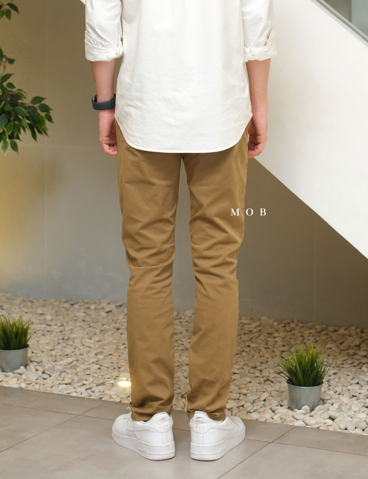 F&TPT03006 365 SLIM FIT Pants Tan