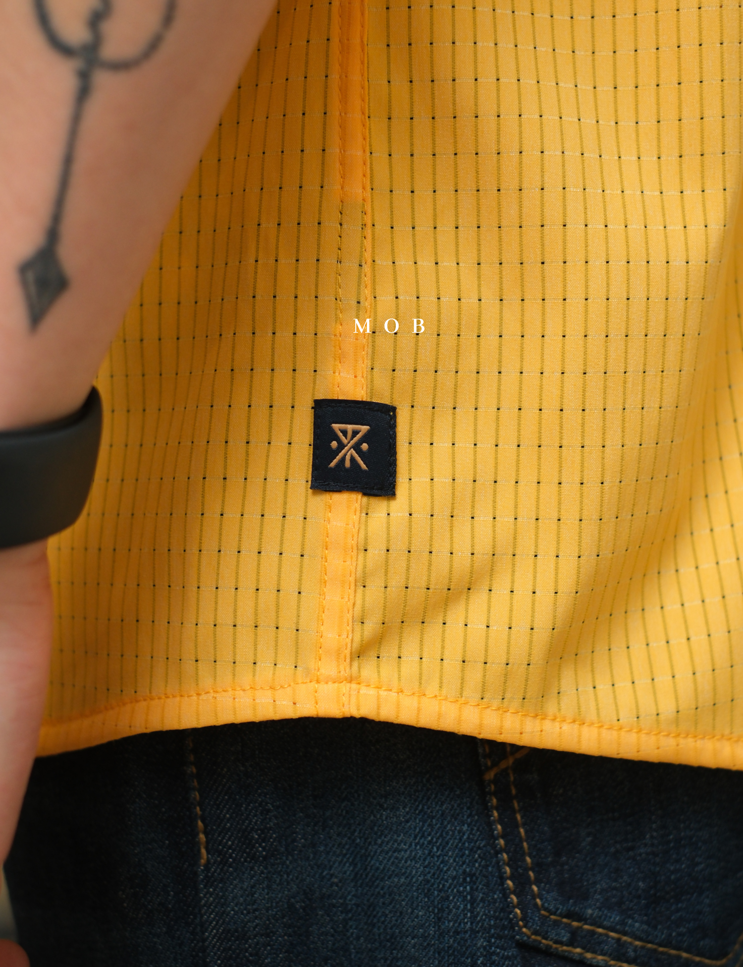 ROASSS01004E Bless Up SS Shirt Yellow
