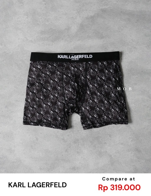 Image of KRLB01009 Paris IKON 2.0 Logo Boxer Black