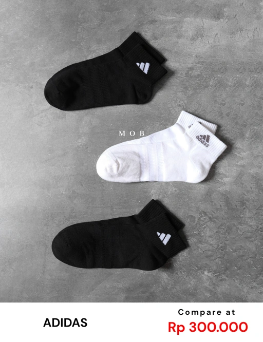 ADDSSO02008 Ankle Socks Type 8 (3 PASANG)