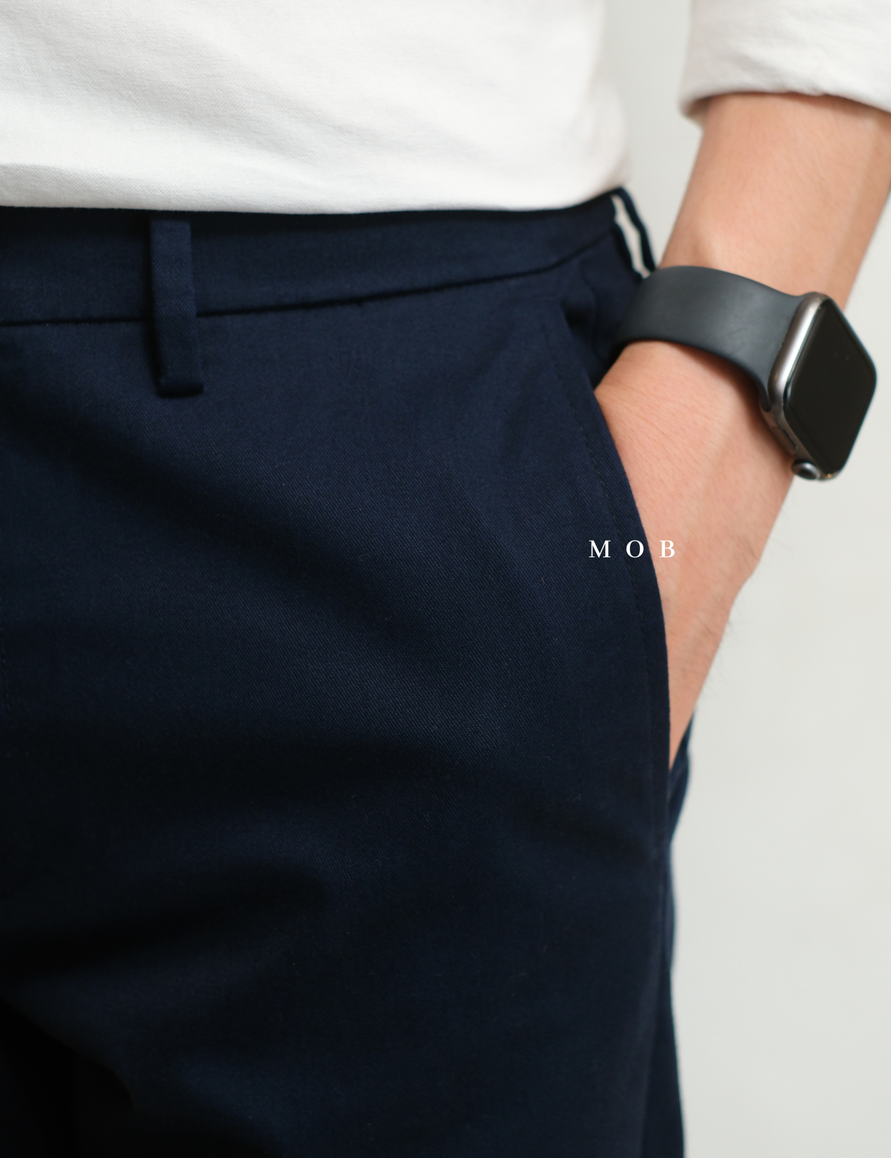 ONPT4401C Ultimate Slim Built In Flex Chino Pants Navy