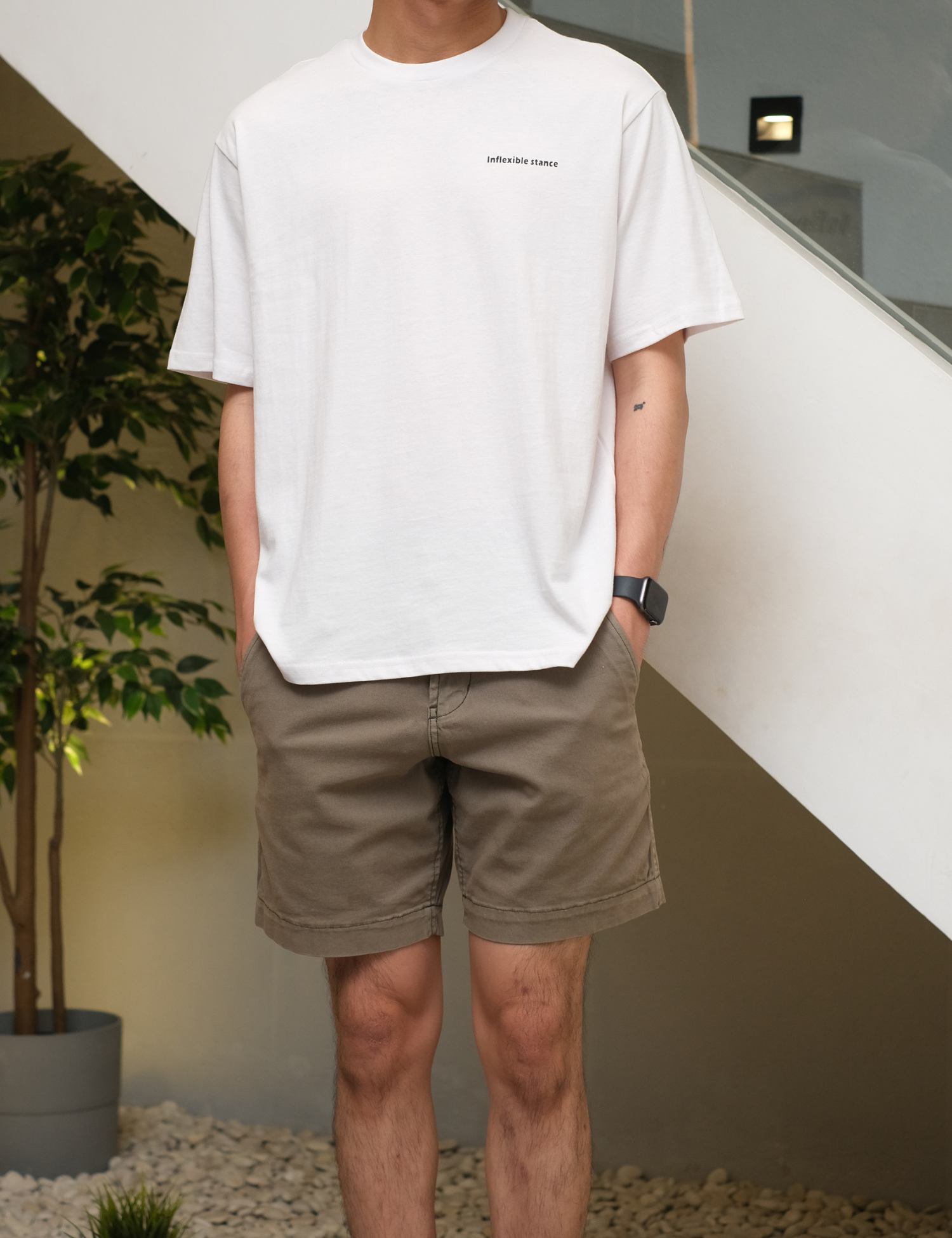 IBSST01004C Inflexible Stance SS Tee White (XS ONLY)