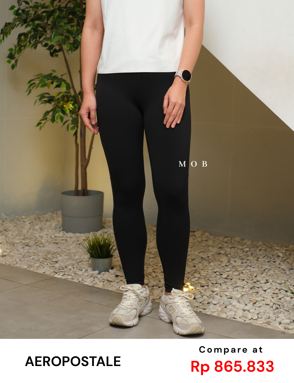 ARPT1403A Buttery Soft Cinch Waist Leggings Black