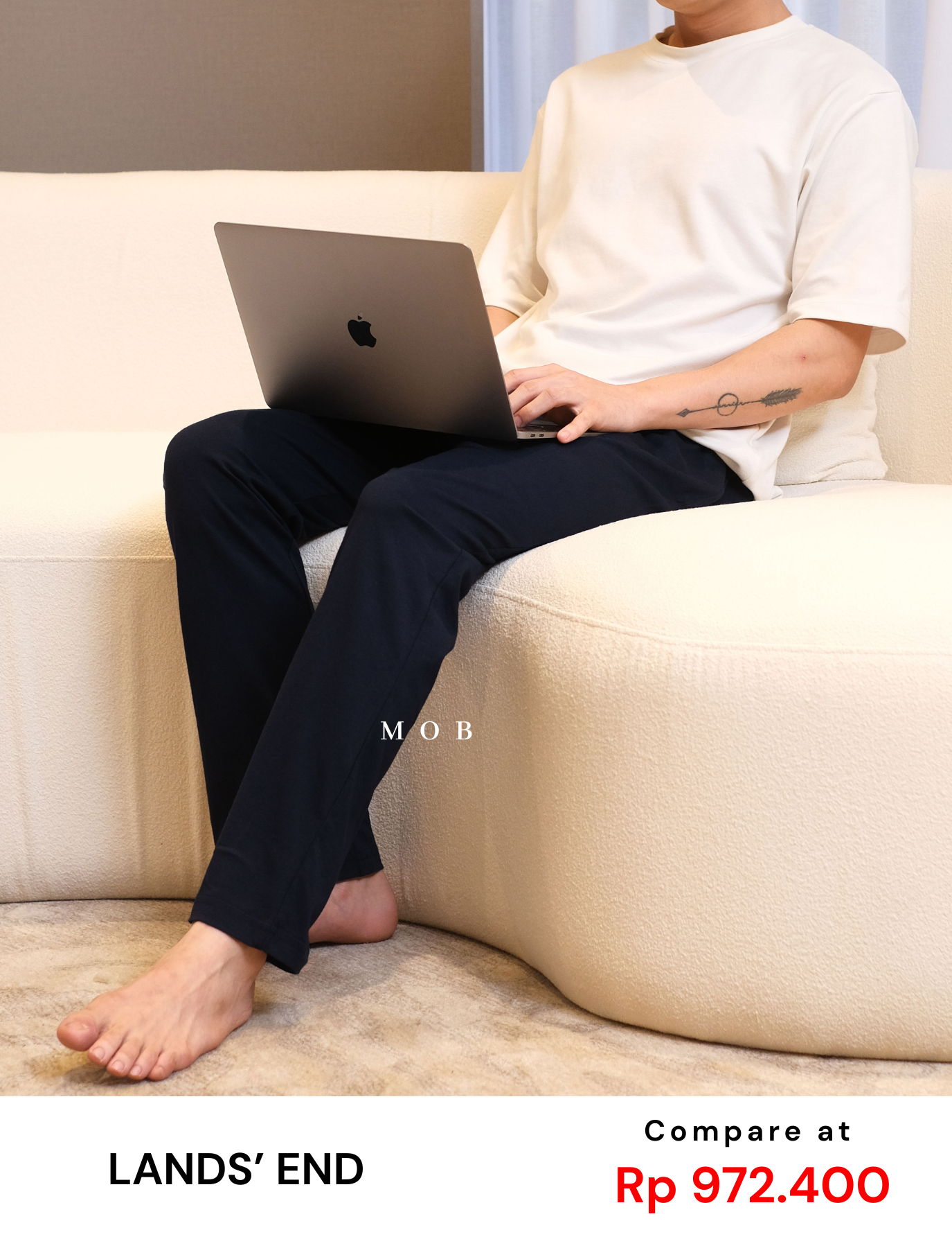 LEPJ01001 Lounge Pants Radiant Navy