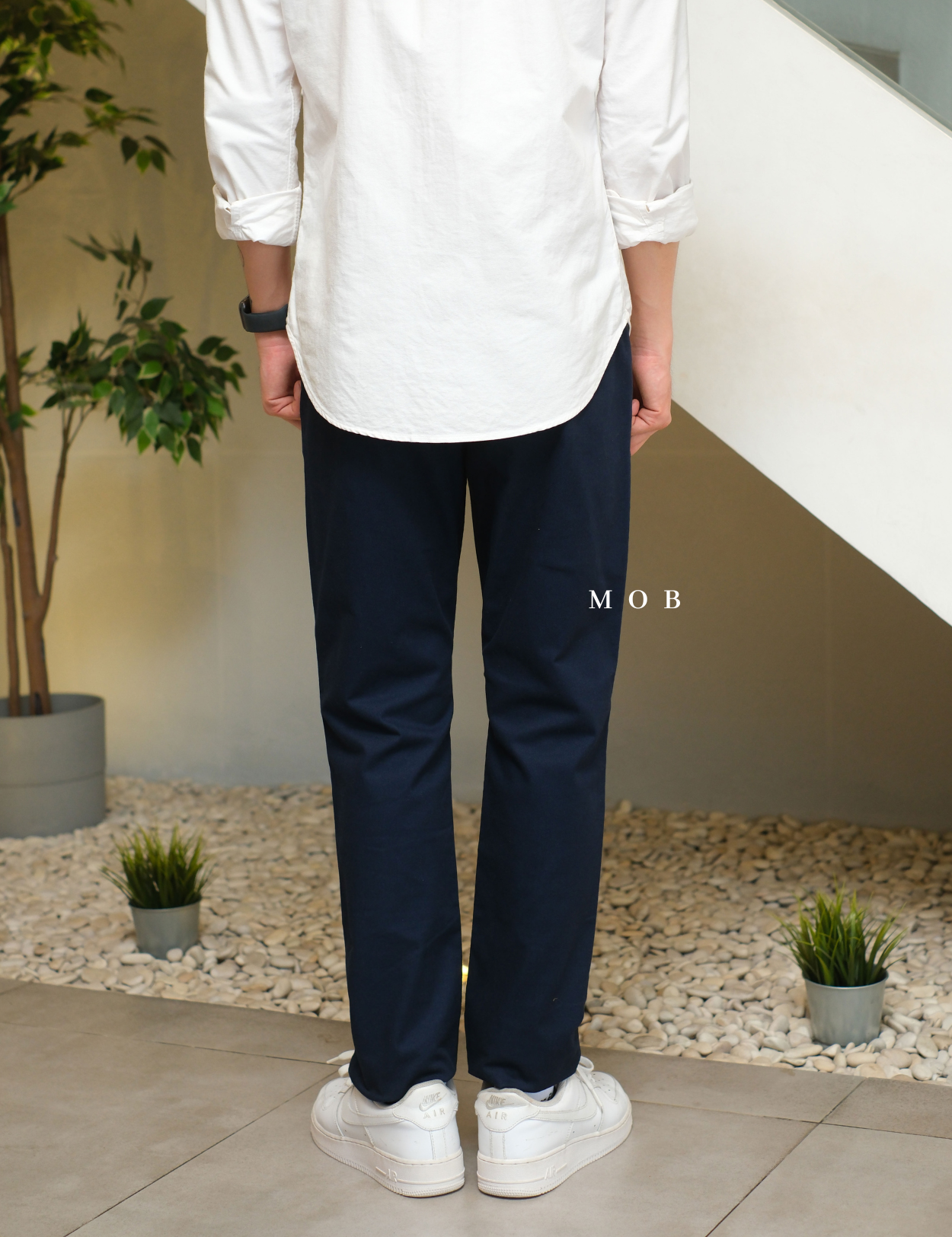ONPT4401C Ultimate Slim Built In Flex Chino Pants Navy