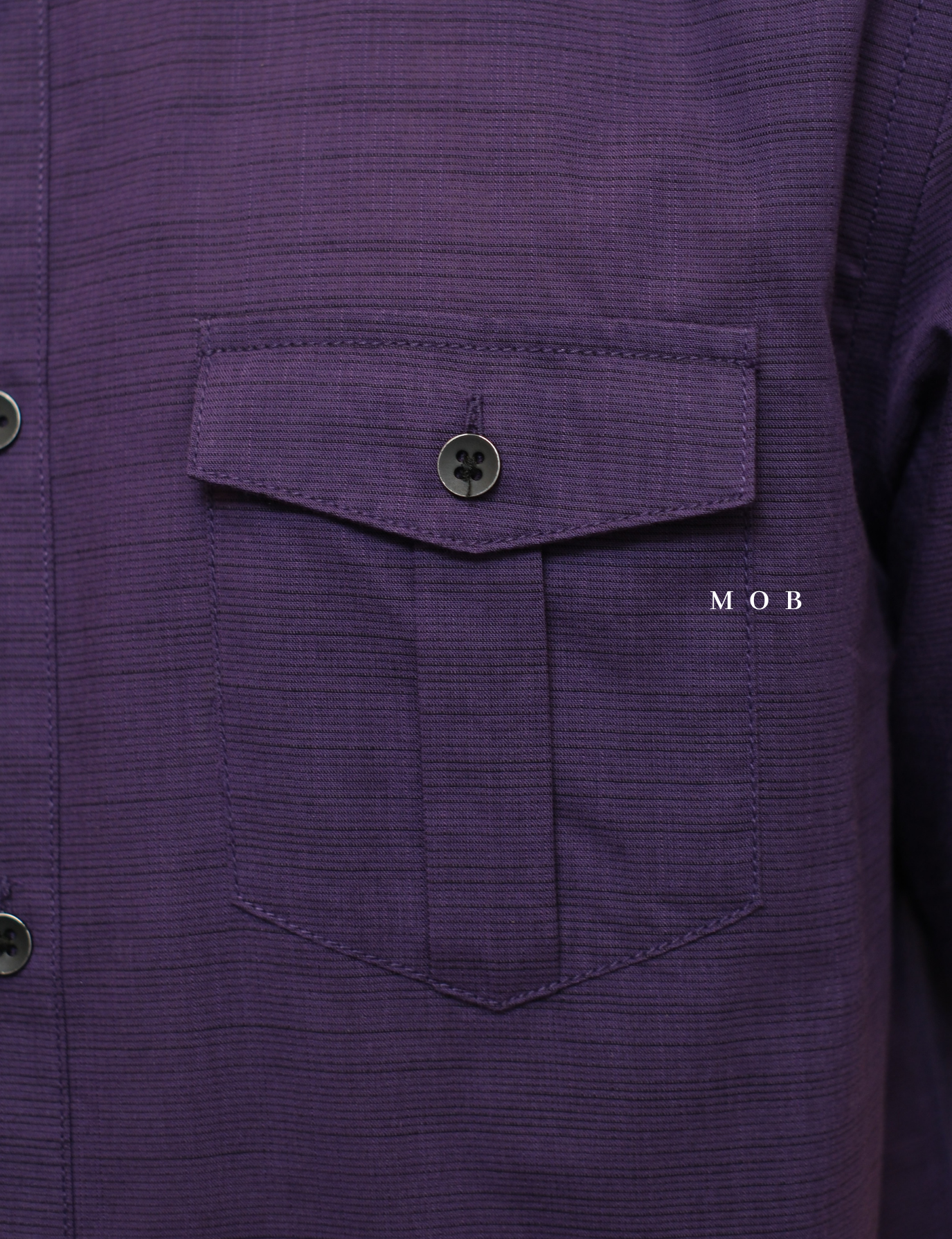 AFSSS01003I Warren Pocket SS Shirt Lavender Misty Vol.2