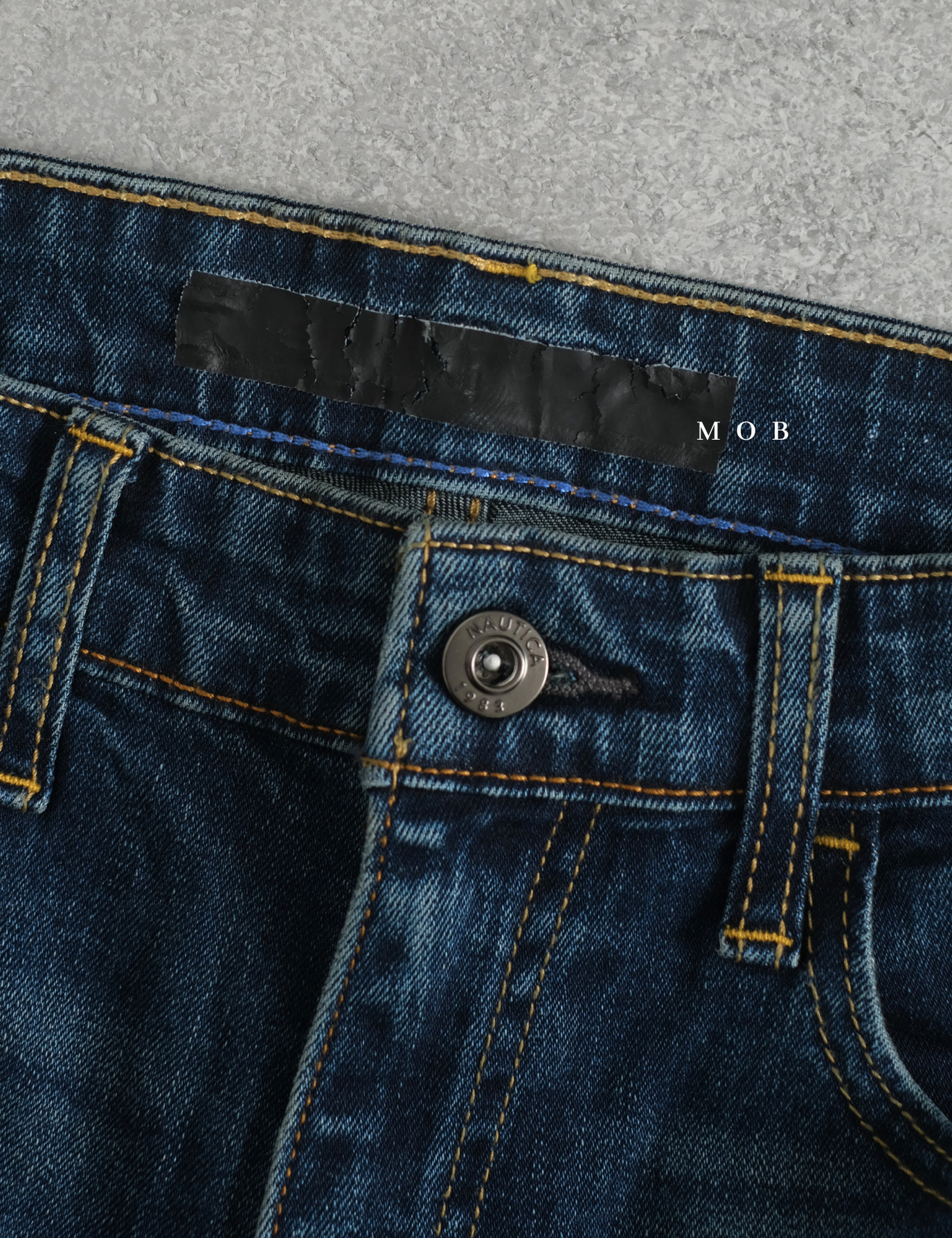 NTPT02001 Original Relaxed Denim Pants Medium Blue