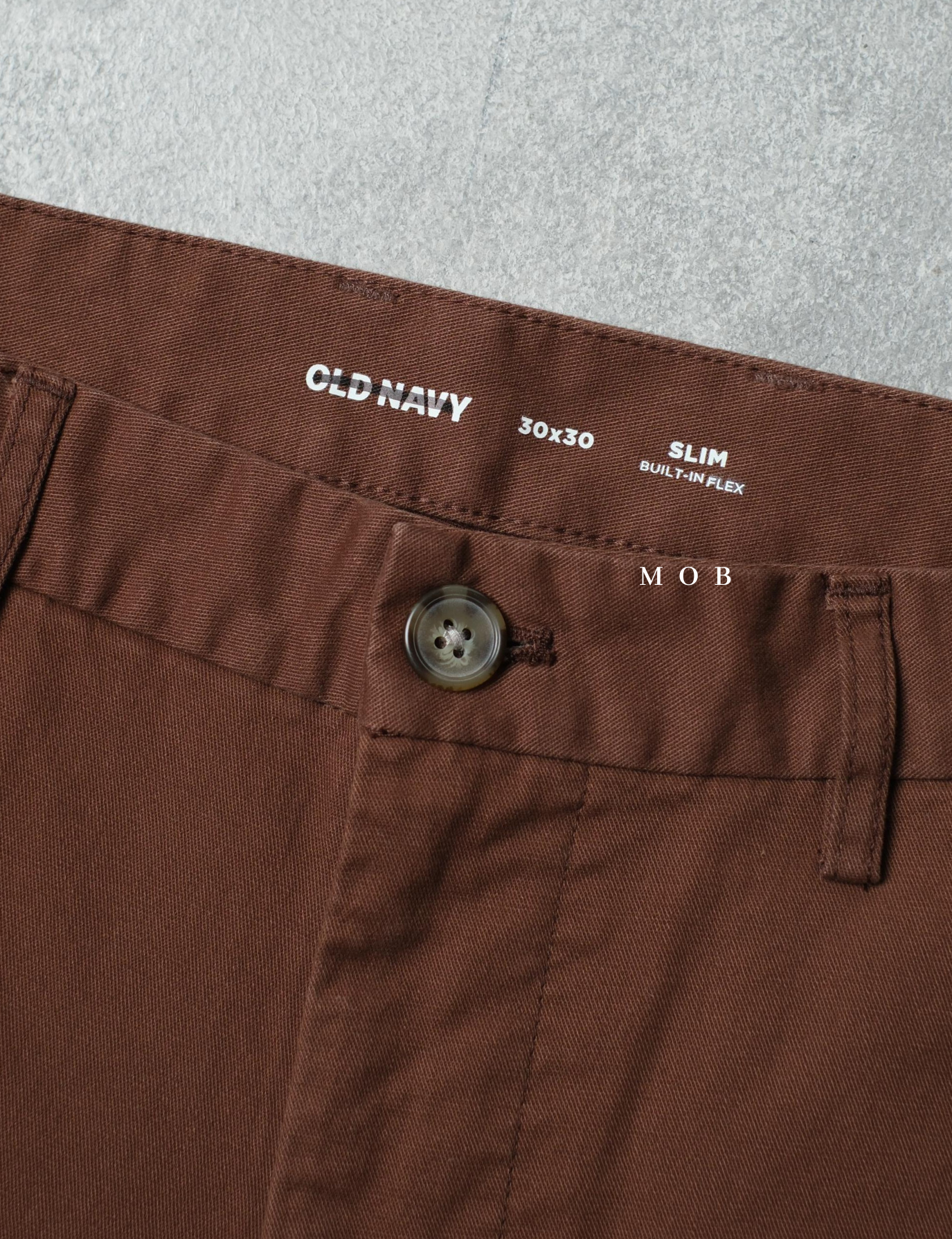 ONPT4402B SLIM Built In Flex Chino Pants Dark Brown (V2) (30 ONLY)