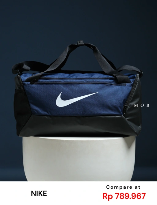 Image of NKBAG03001B Brasilia Duffel Bag Navy Black (41L)