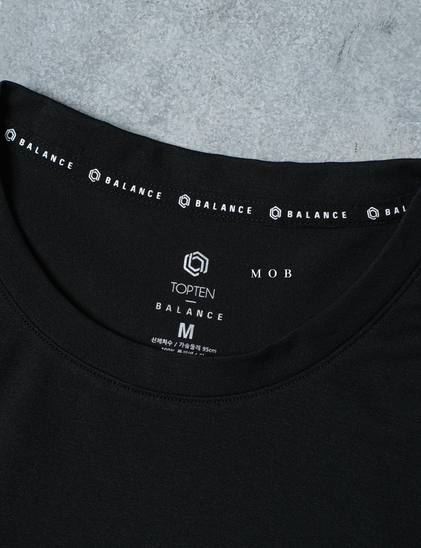 TOPSST02001A Balance Original Athletic SS Tee Black