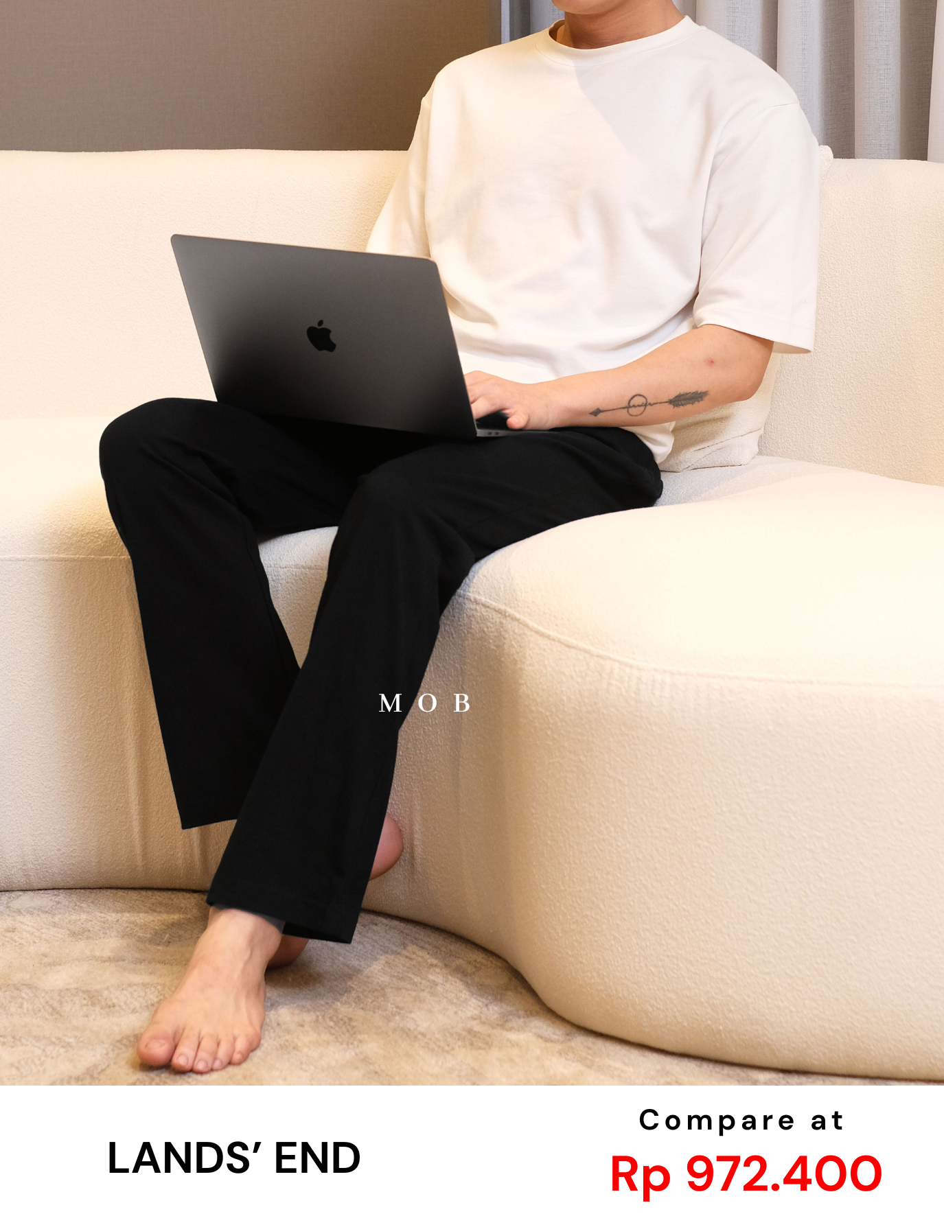 LEPJ01004 Lounge Pants Black