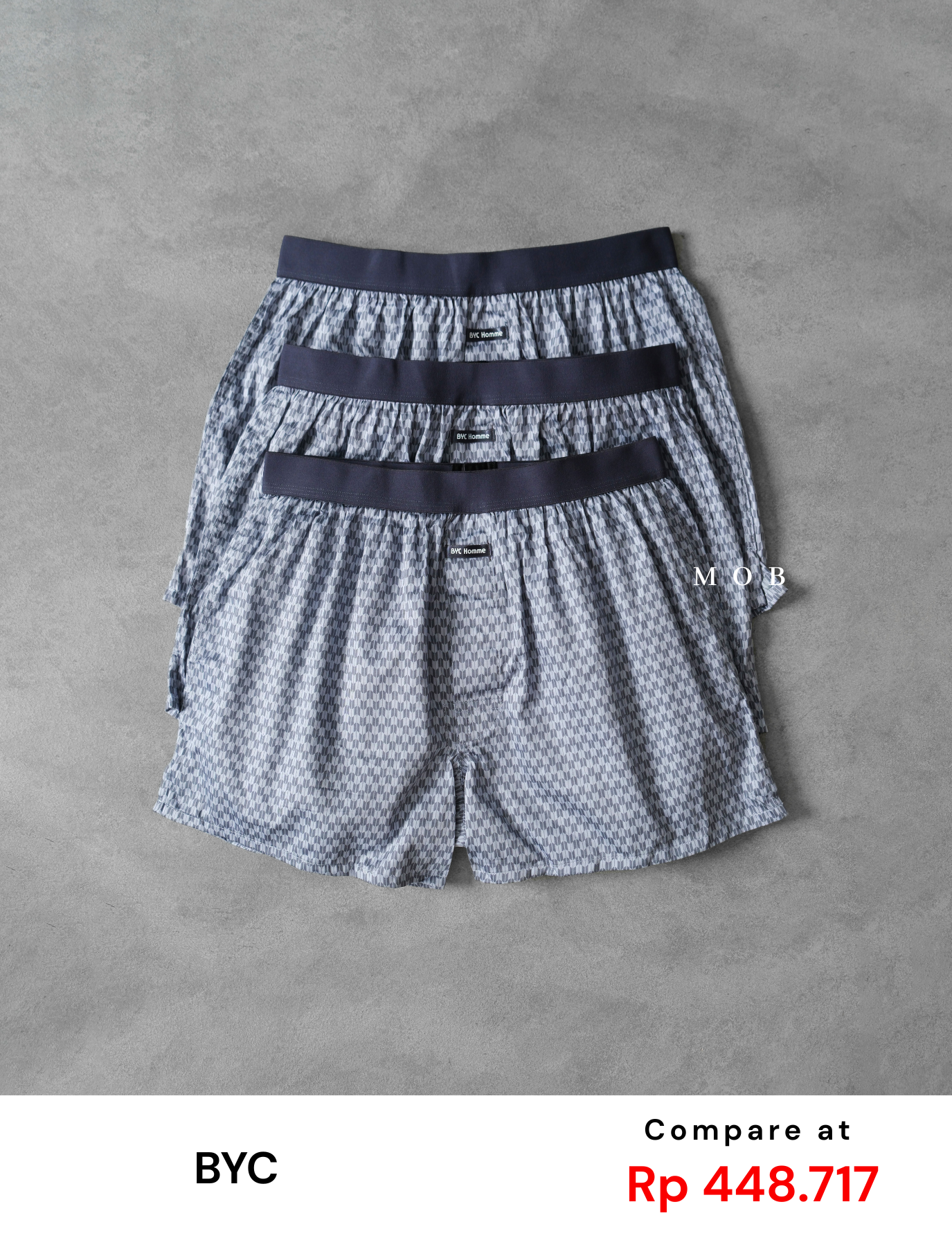 BYCB03004 HOMME Boxer Type 4 (M ONLY)