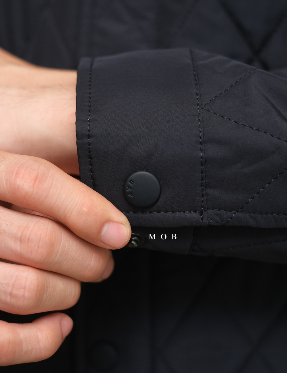 SPJ01001 Quilted Jacket Navy