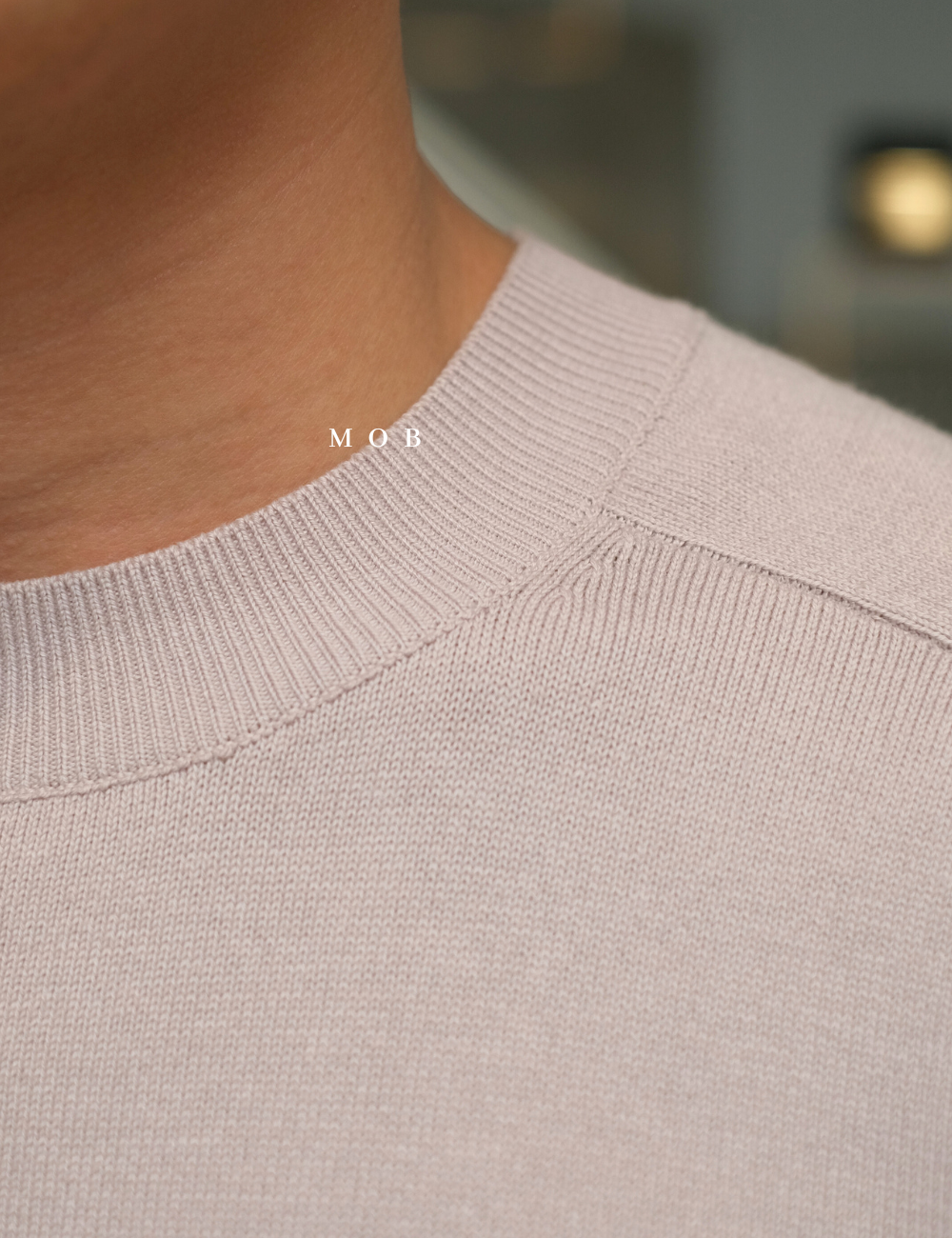 LZSW01001 Supima Basic Sweatshirt Khaki