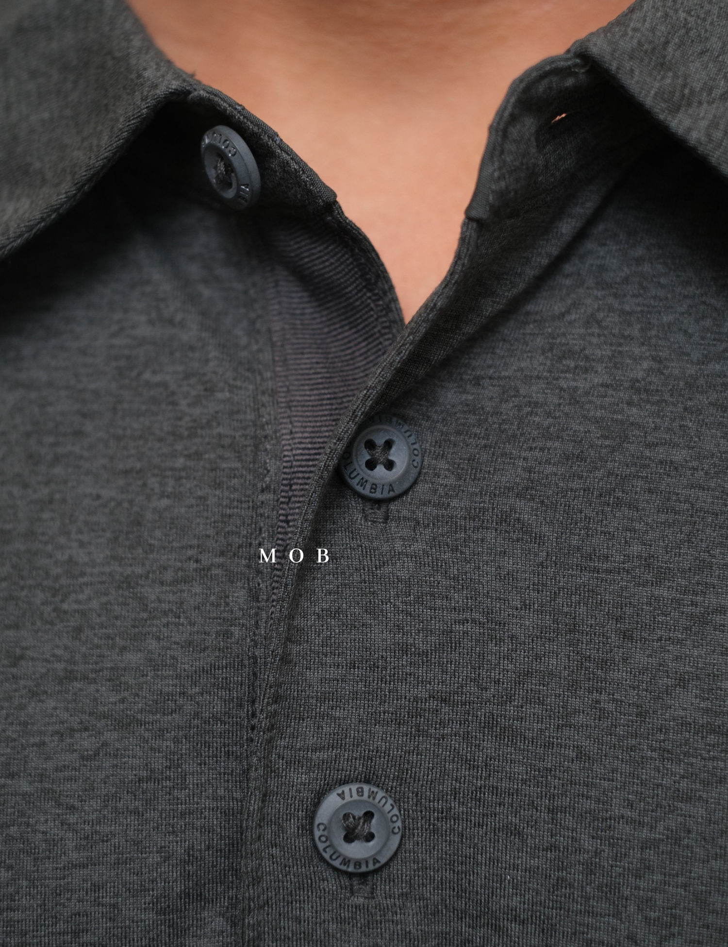 CLMPSS01001 Tech Trail Polo F24 SS Dark Grey