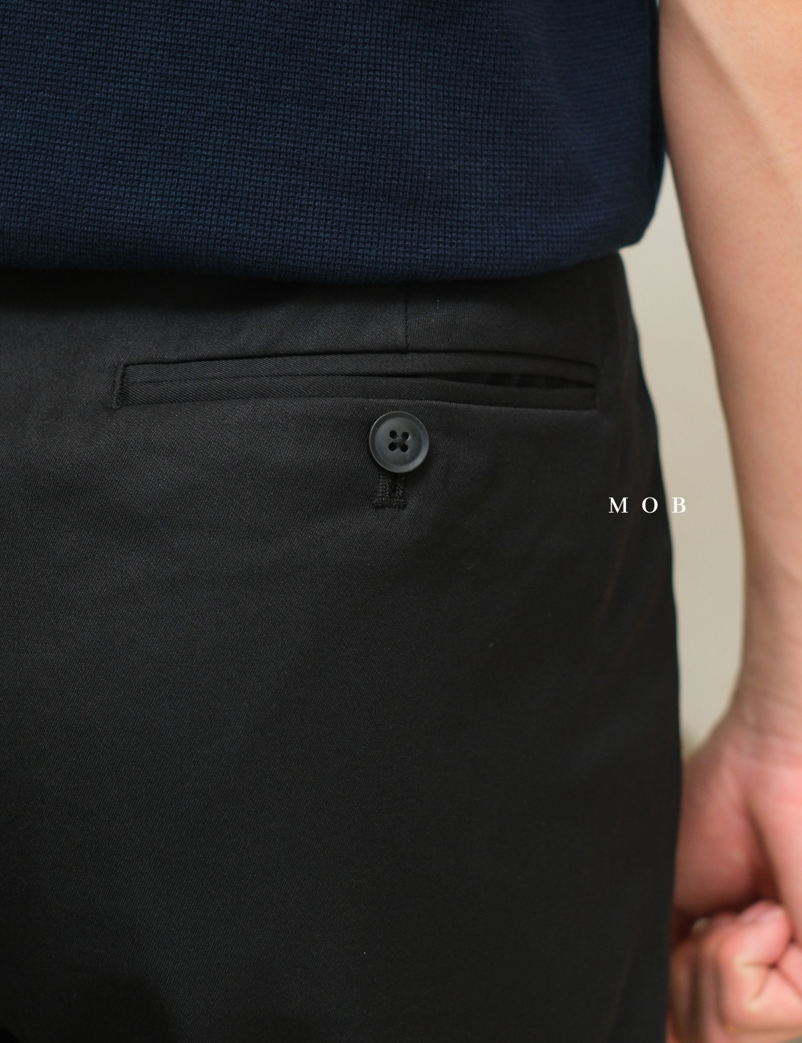 PEPT04001A MODERN Portfolio Pants Black