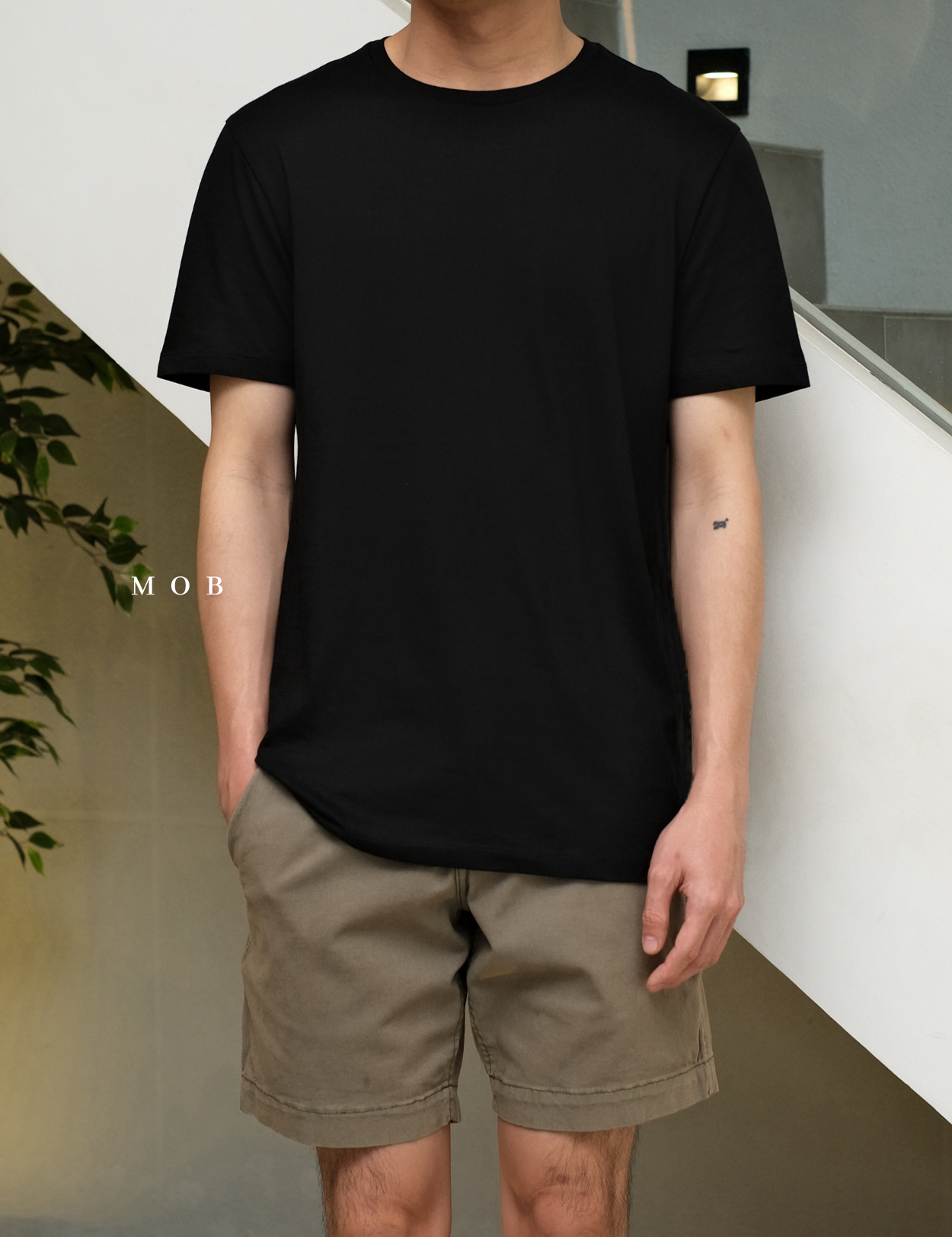 CSSST01001 The Extra Fine SS Tee Black