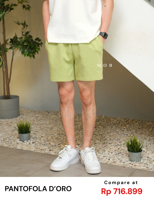 Image of PTDSR01001D Basic Shorts Mint Green