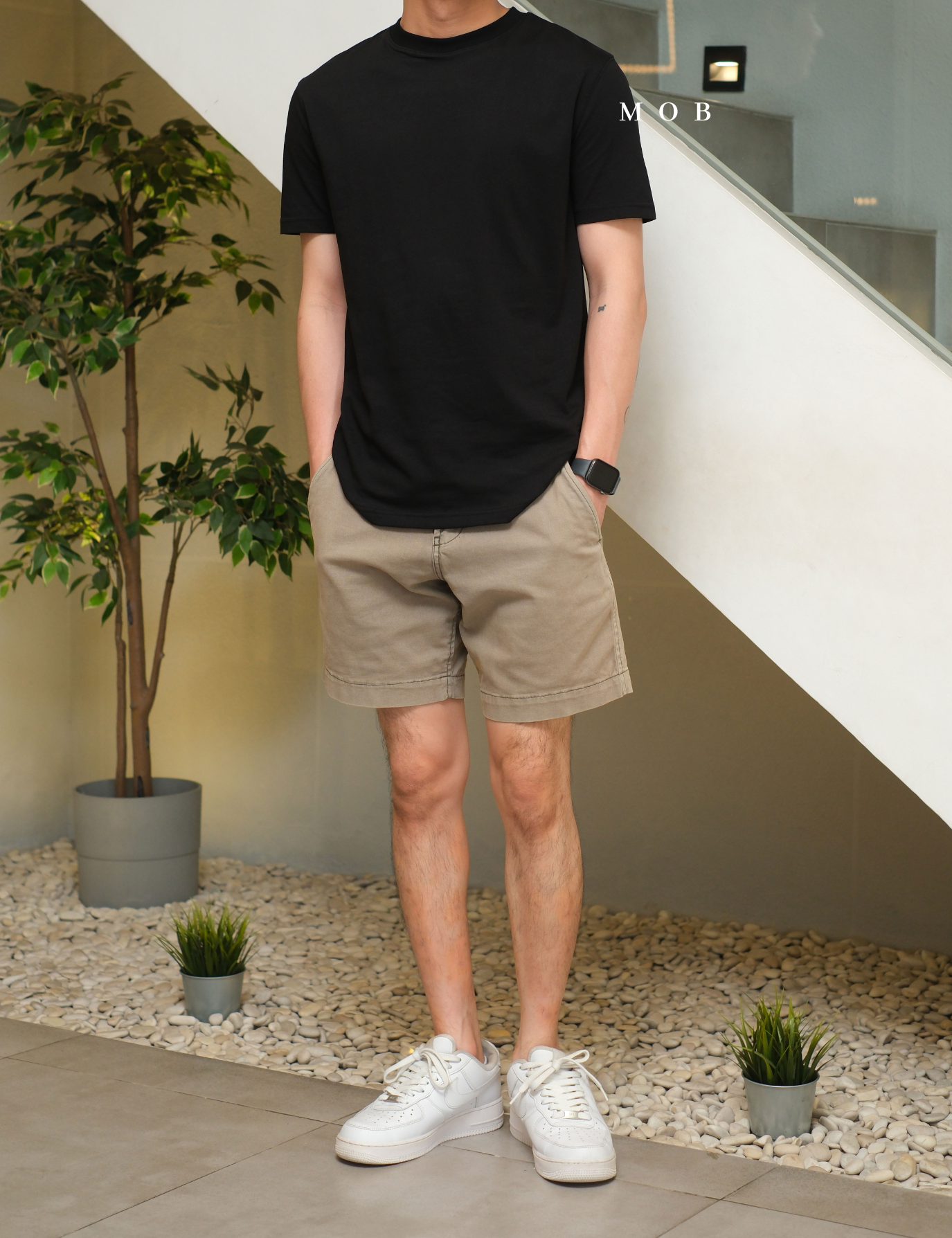 PTDSST01001 Basic Tee Black