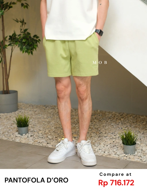 PTDSR01001D Basic Shorts Mint Green