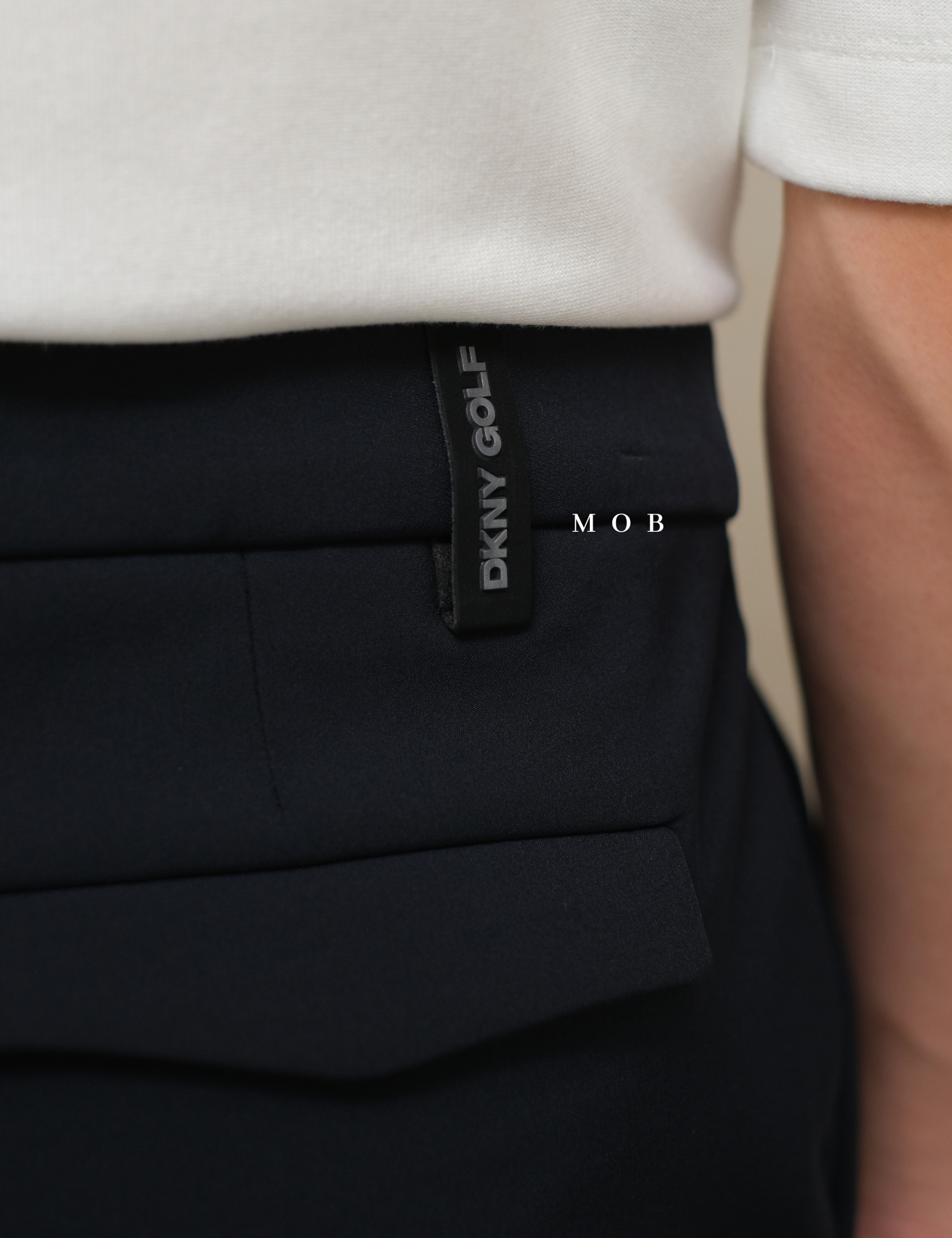 DKNYPT01001 Performance Banding Pants Navy