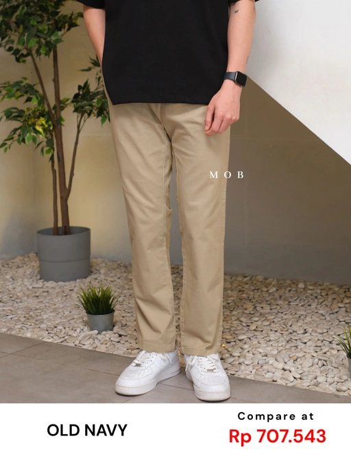 ONPT4104 Ultimate Slim Chino Pants British Khaki