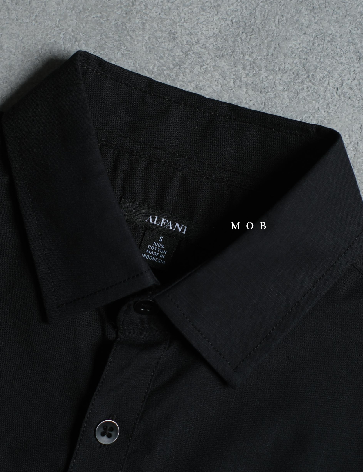 AFSSS01001E Warren Pocket SS Shirt Black