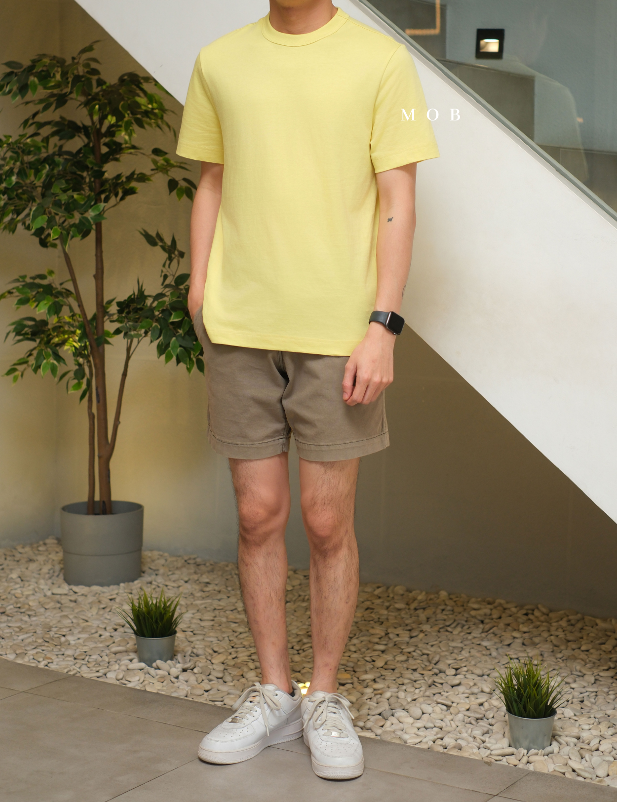 MODSST01001G Basic SS Tee Yellow
