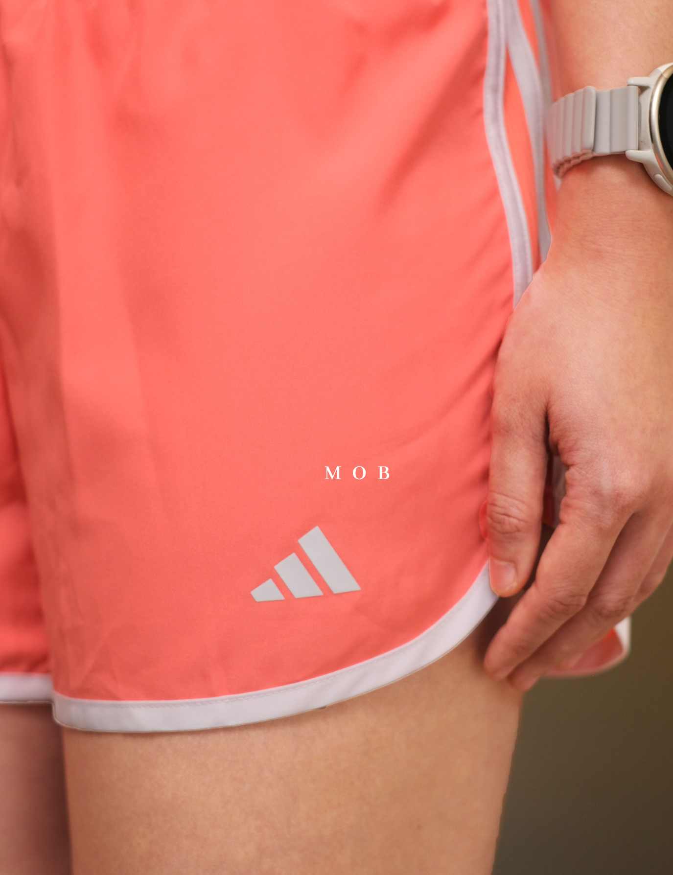 ADDSSR04002 4" Running Shorts Coral Fusion
