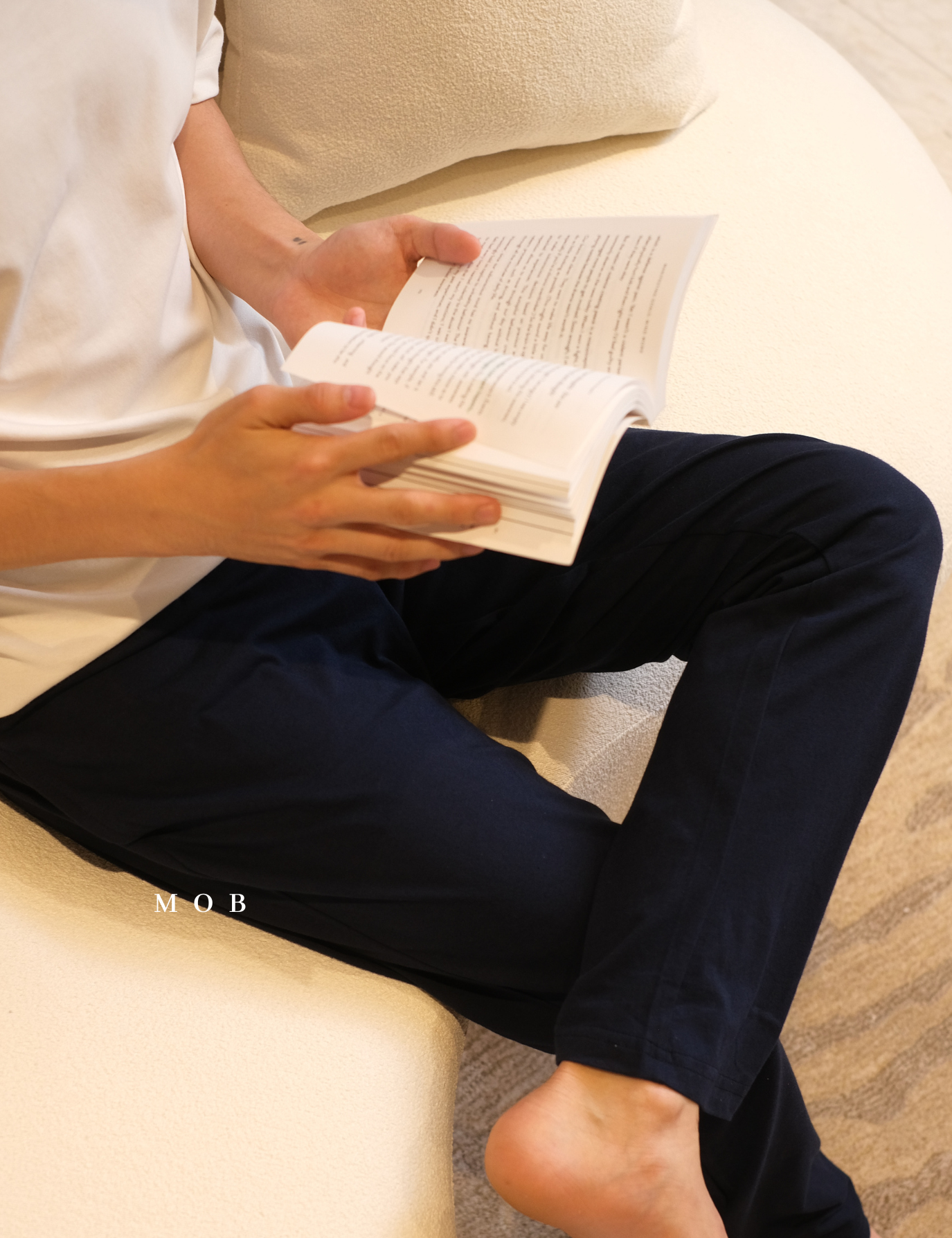 LEPJ01001 Lounge Pants Radiant Navy