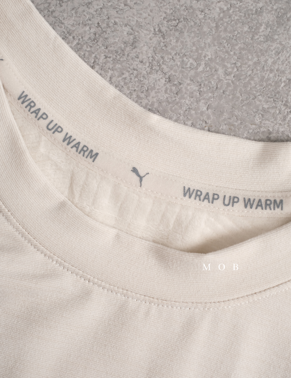 PMBL02003 Warmcell Baselayer TOP Logo Ivory White