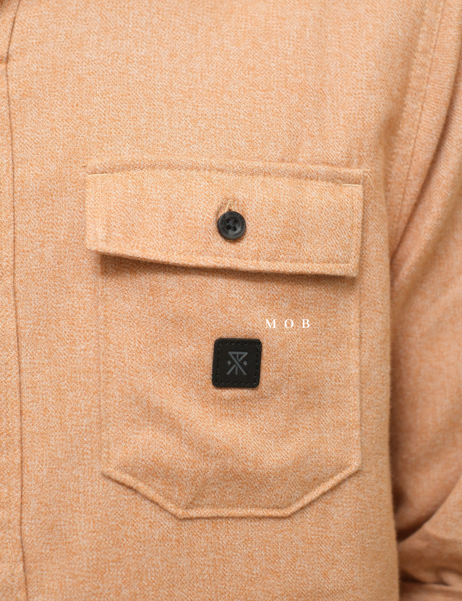 ROALSS02001A Nordsman Flannel LS Shirt Nude Misty