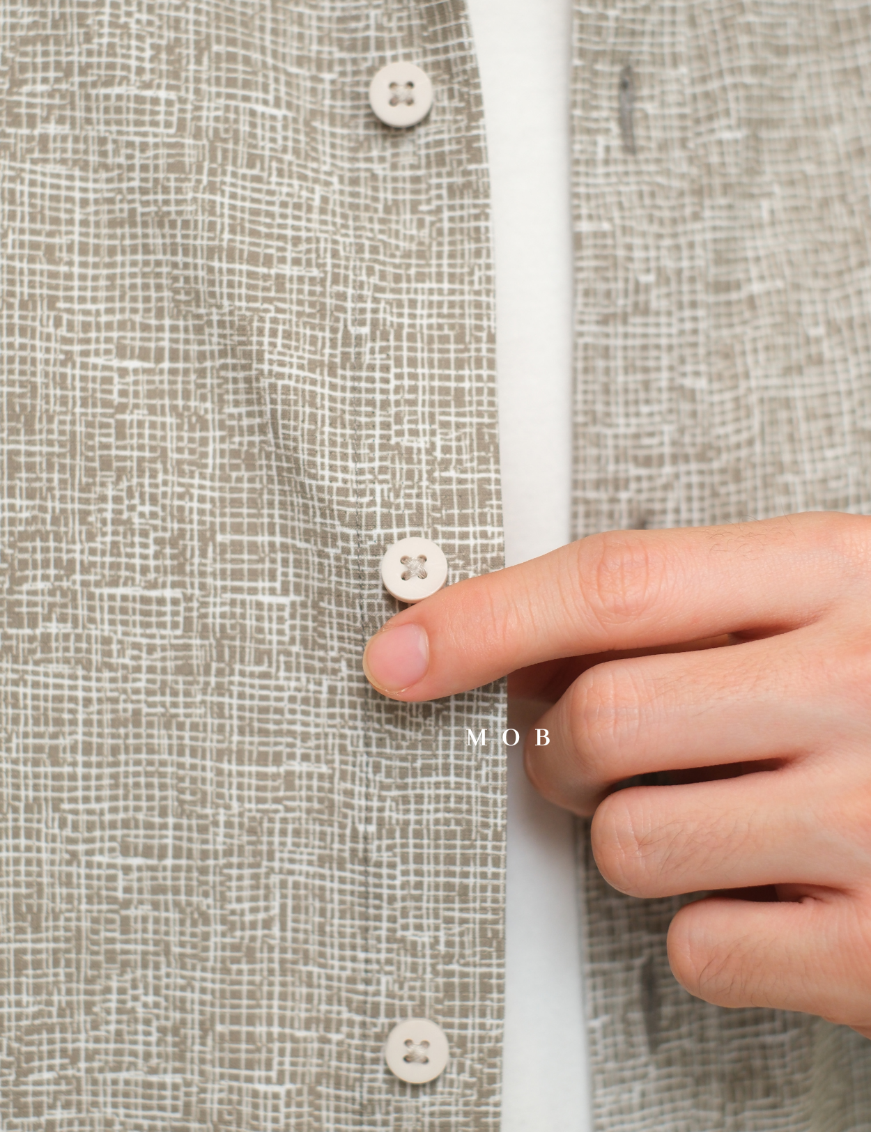 FLXSSS01002B Slim Performance SS Shirt Kacey Beige