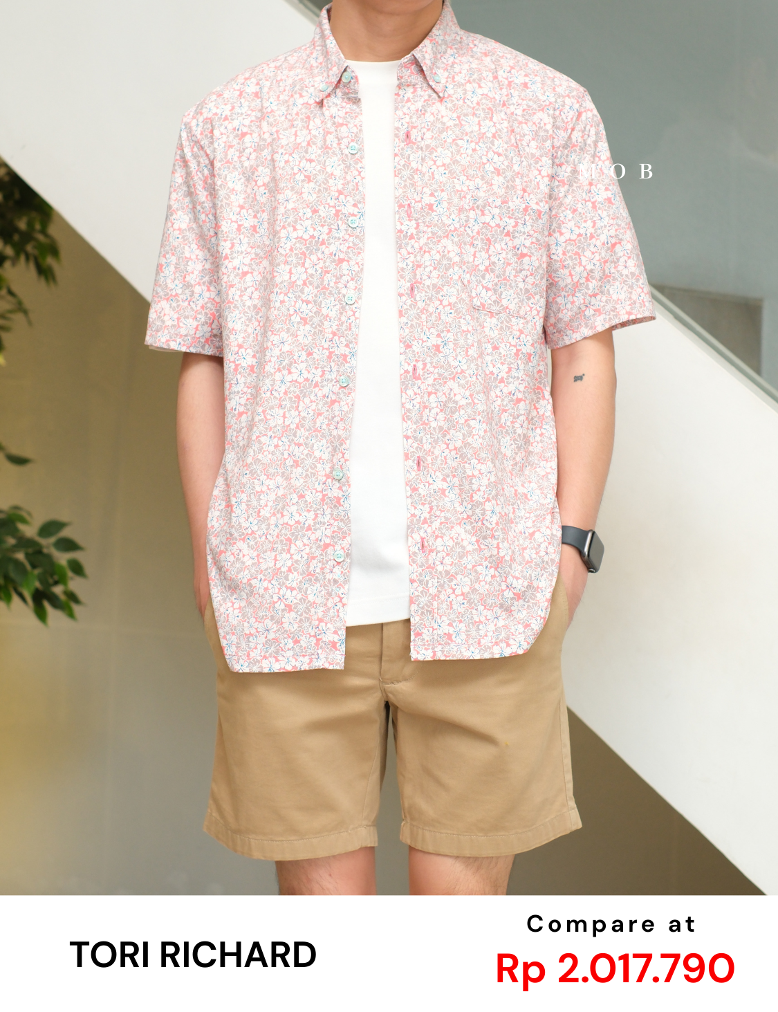 TORSSS01002A SS Shirt Salem Flower