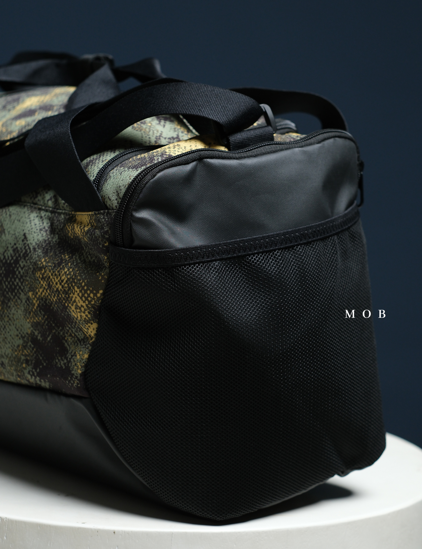 NKBAG03001D Brasilia Duffel Bag Oil Green Black (41L)