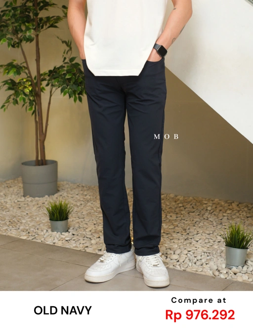 ONPT4501B Slim Tech Hybrid Pants Classic Navy