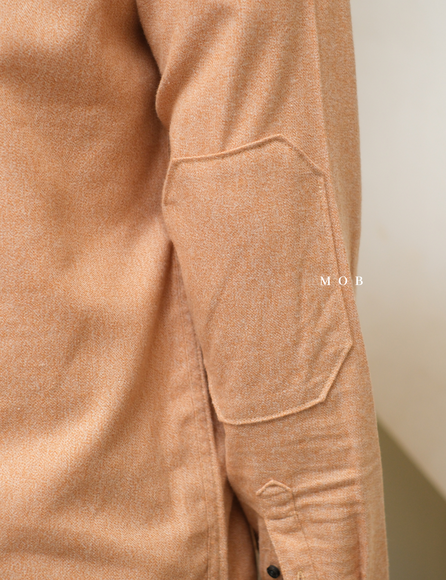 ROALSS02001A Nordsman Flannel LS Shirt Nude Misty