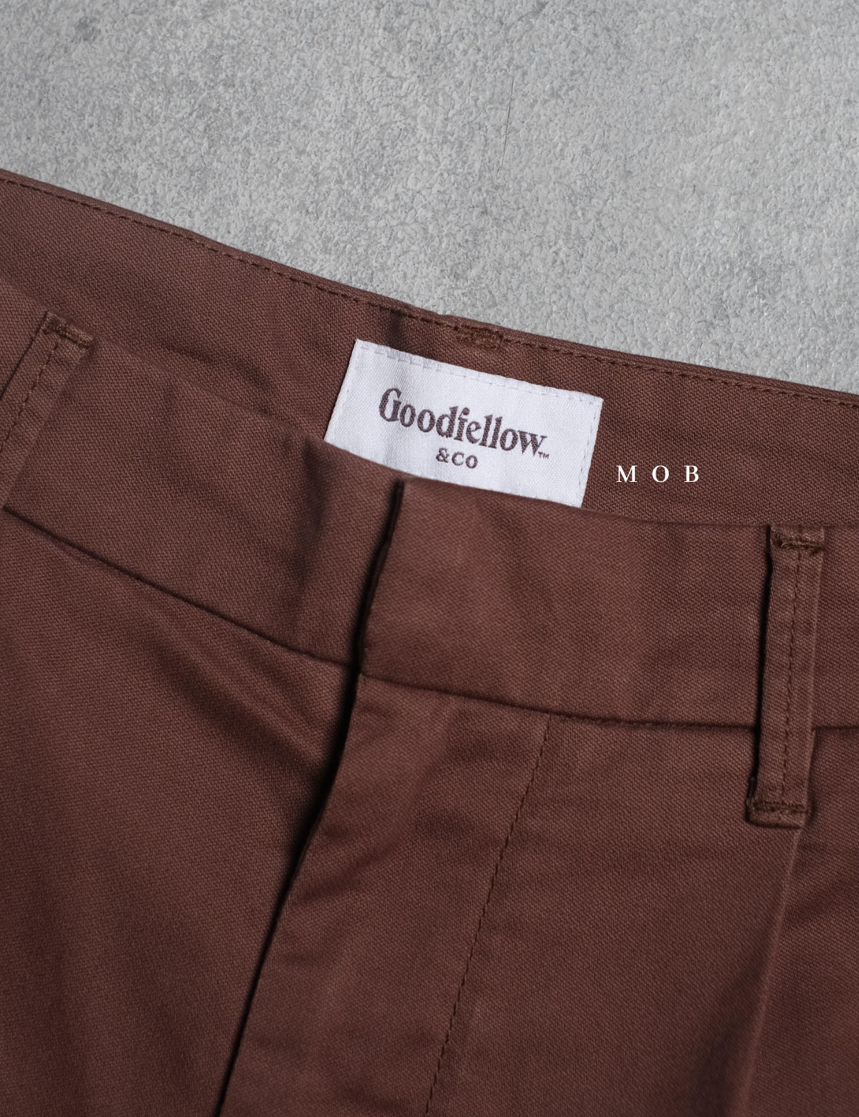 GFSR01003C Pleated Trouser Shorts Dark Brown